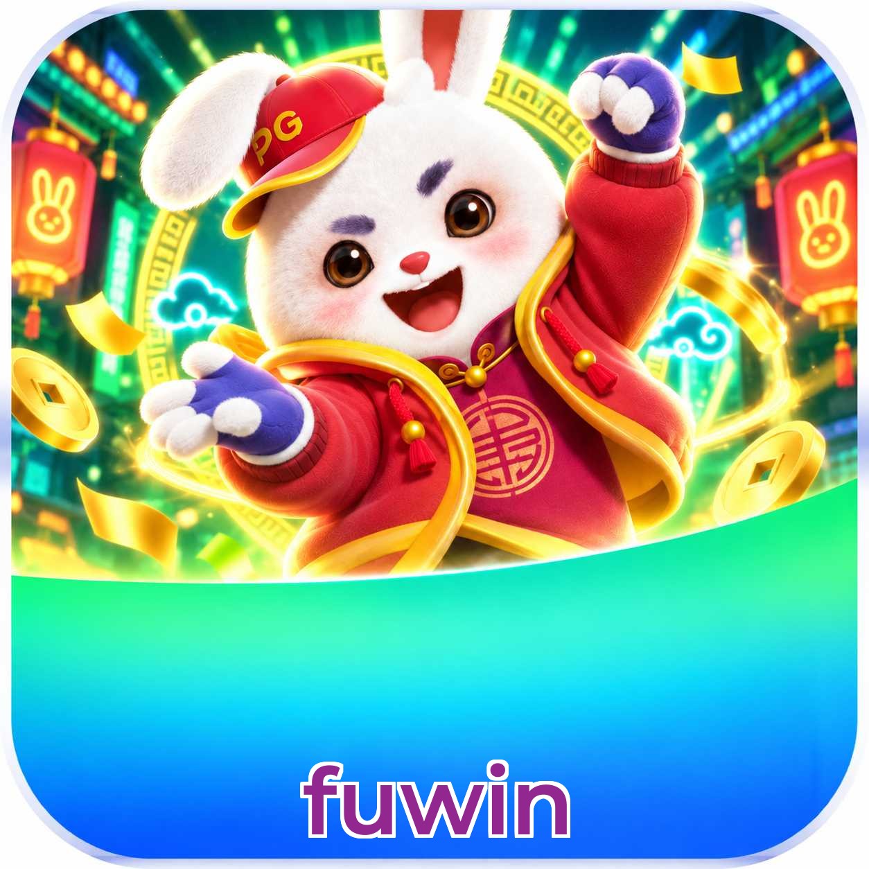 Interface de jogos na fuwin incluindo Plushie Frenzy